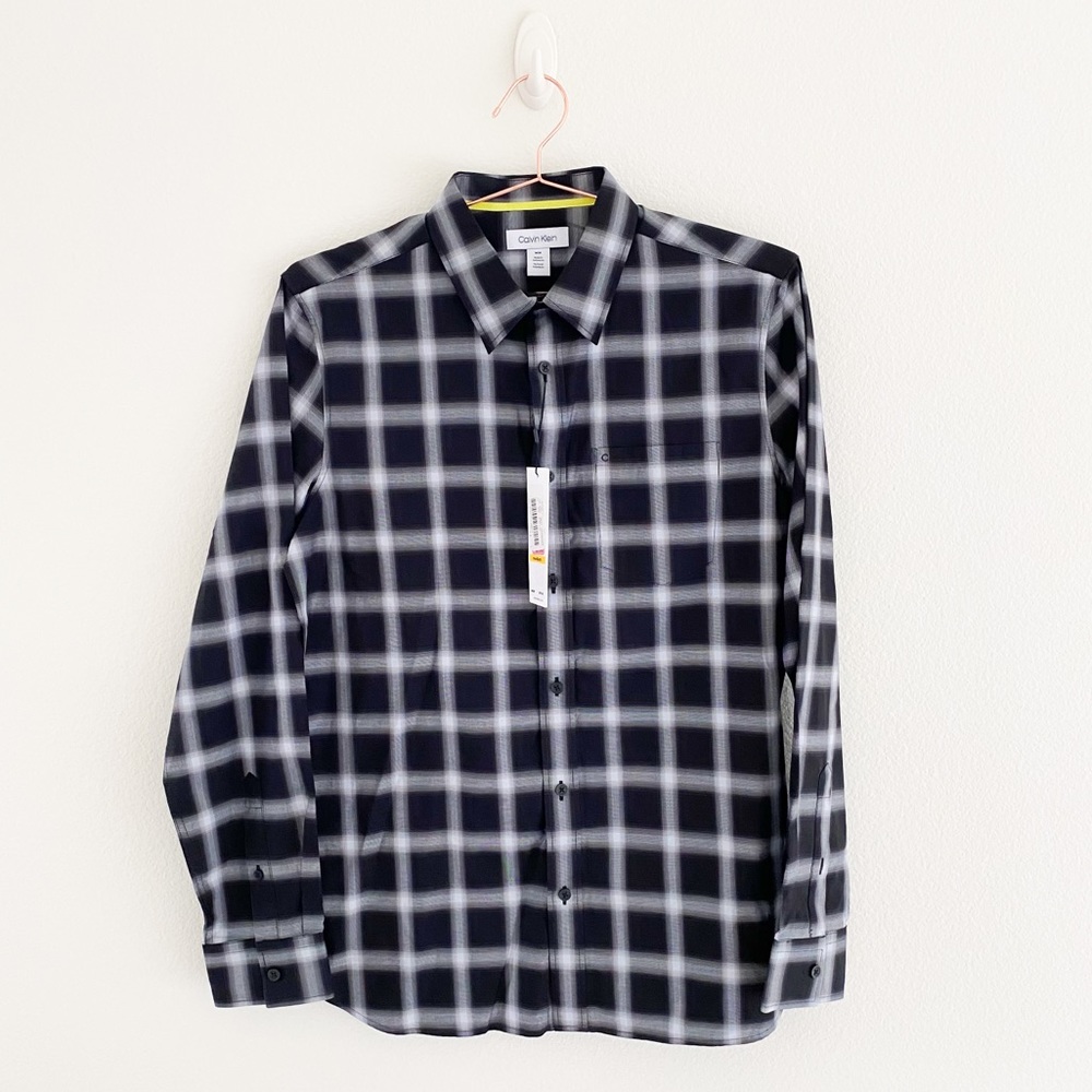 Calvin Klein Long Sleeve Button Down Shirt